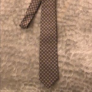 Gucci GG pattern silk tie
